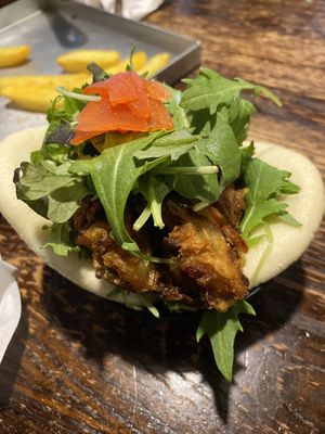 Vegan bao   at Sushi Soldier Eightgrains  in Christchurch
