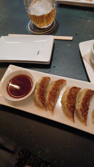 Gyosa vegana at Koku Kitchen in Barcelona