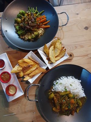 Ramen and curry at Taghazout Chez Titrite in Taghazout