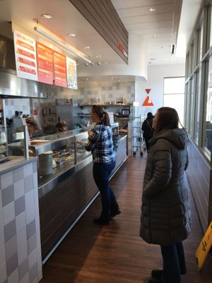 Ordering line at Naf Naf Grill in Eagan