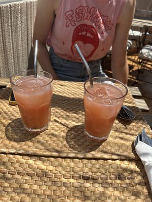 Juice of the day was delicious   at Balance Cafe in Portimao