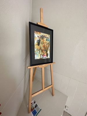 Easel does it   at Balance Cafe in Portimao