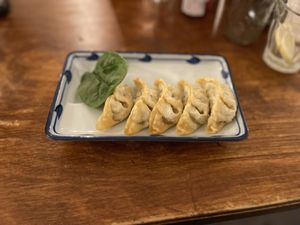 Tofu dumplings 😋  at Hinata Ramen in Amsterdam