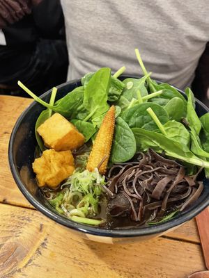 Veg kara shoyu ramen   at Hinata Ramen in Amsterdam
