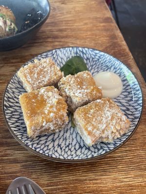 Vegan kara age   at Hinata Ramen in Amsterdam