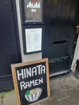 Front of store at Hinata Ramen in Amsterdam