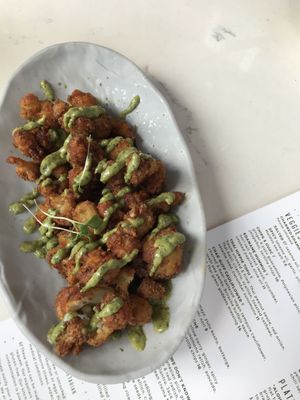 Char buff cauliflower app. 🤷🏼‍♀️  at Anthem in Austin