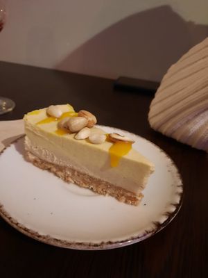 dessert at Kong - Food Made With Compassion in Lisbon