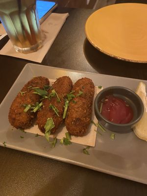 Croquettes  at Kong - Food Made With Compassion in Lisbon