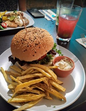 Vegan Burger at Kong - Food Made With Compassion in Lisbon