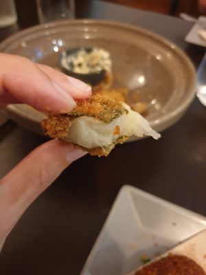 Vegan fish 🐟 at Kong - Food Made With Compassion in Lisbon