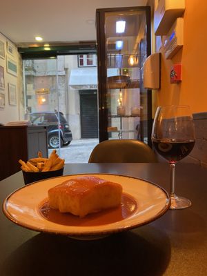 La Francesinha, so good 😋 at Kong - Food Made With Compassion in Lisbon