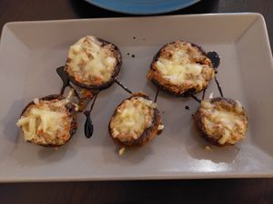 Mushroom starter at Kong - Food Made With Compassion in Lisbon