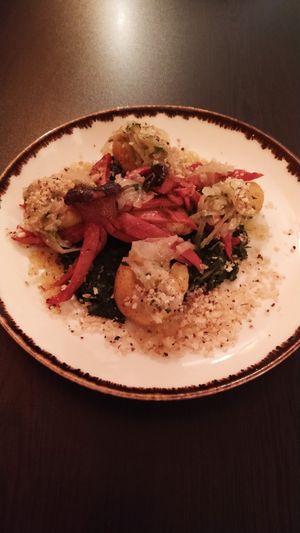 Vegan octopus at Kong - Food Made With Compassion in Lisbon