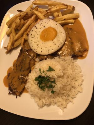 Seitan steak  at Kong - Food Made With Compassion in Lisbon