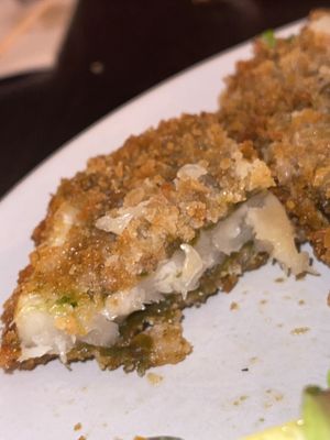 The texture of the fish  at Kong - Food Made With Compassion in Lisbon