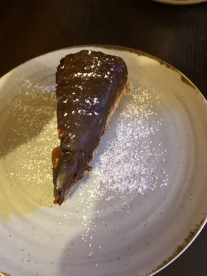 Snickers tart  at Kong - Food Made With Compassion in Lisbon