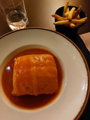 Francesina at Kong - Food Made With Compassion in Lisbon