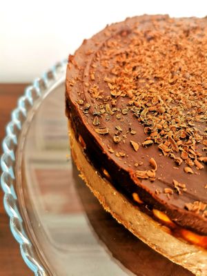 Snickers Tart at Kong - Food Made With Compassion in Lisbon