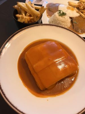 Francesinha  at Kong - Food Made With Compassion in Lisbon