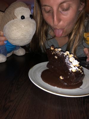 Incredible food! Incredible cake!   at Kong - Food Made With Compassion in Lisbon