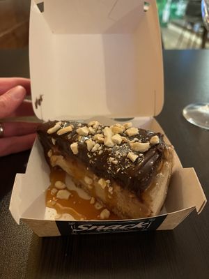 Snickers tart (I got it to go)  at Kong - Food Made With Compassion in Lisbon