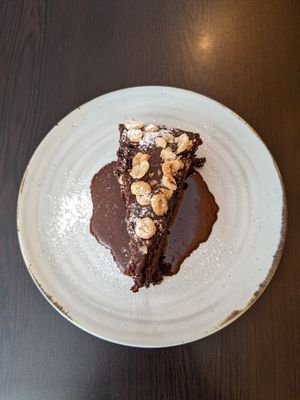 Nutella cake at Kong - Food Made With Compassion in Lisbon