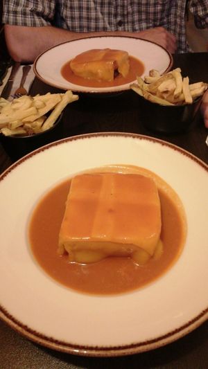 "francesinha" at Kong - Food Made With Compassion in Lisbon