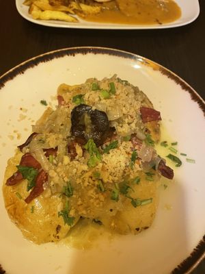 Happy octopus 🐙   at Kong - Food Made With Compassion in Lisbon