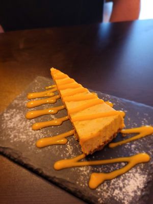 Cheesecake of the week (Mango cheesecake) at Kong - Food Made With Compassion in Lisbon