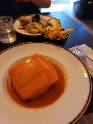 Francesinha at Kong - Food Made With Compassion in Lisbon
