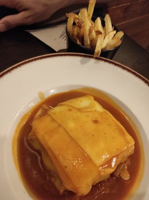 Francesinha at Kong - Food Made With Compassion in Lisbon