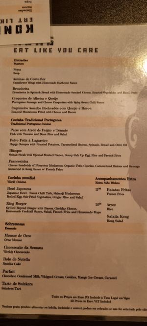  at Kong - Food Made With Compassion in Lisbon