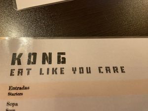   at Kong - Food Made With Compassion in Lisbon