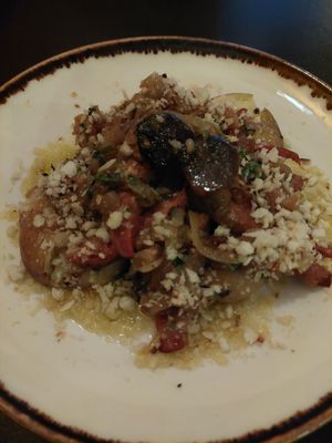 Polvo feliz à lagareiro (happy octopus) at Kong - Food Made With Compassion in Lisbon