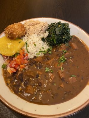 Brazilian dish of the day (can’t remember the name!)  at Kong - Food Made With Compassion in Lisbon