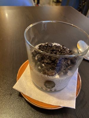 Oreo mousse   at Kong - Food Made With Compassion in Lisbon