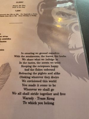 Happy to be team Kong   at Kong - Food Made With Compassion in Lisbon