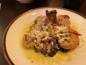 Polvo Feliz à Lagareiro  at Kong - Food Made With Compassion in Lisbon