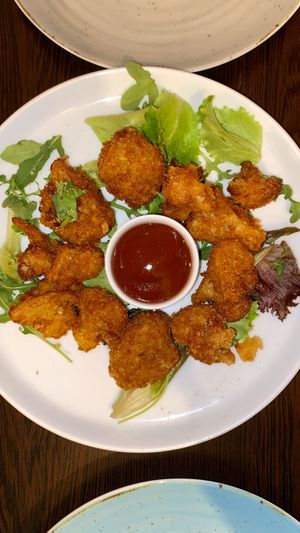 buffalo cauliflower wings   at Kong - Food Made With Compassion in Lisbon