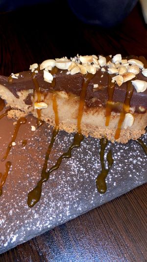 Snickers cake  at Kong - Food Made With Compassion in Lisbon