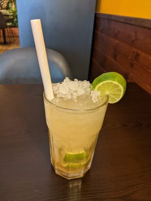 Delicious Caipirinha.  at Kong - Food Made With Compassion in Lisbon