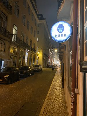 Street view #Veganuary at Kong - Food Made With Compassion in Lisbon