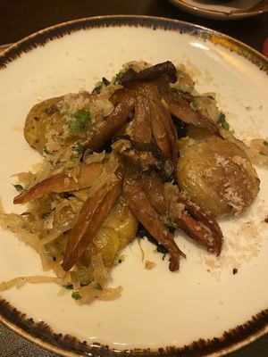 Mushroom or Octopus 🐙  #Veganuary at Kong - Food Made With Compassion in Lisbon