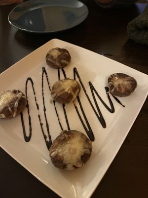 Stuffed mushroom #Veganuary at Kong - Food Made With Compassion in Lisbon