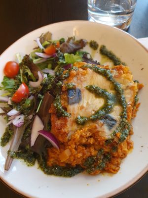 lasagna at Kong - Food Made With Compassion in Lisbon