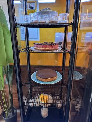 Cake and dessert selection  at Kong - Food Made With Compassion in Lisbon