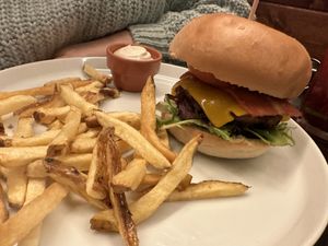 King burger   at Kong - Food Made With Compassion in Lisbon