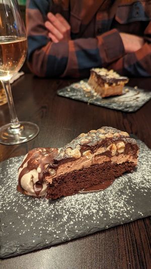Nutella cake at Kong - Food Made With Compassion in Lisbon