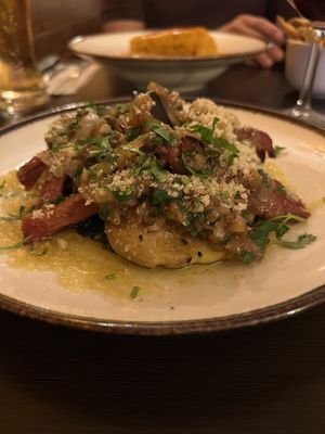 Happy polvo à lagareiro   at Kong - Food Made With Compassion in Lisbon